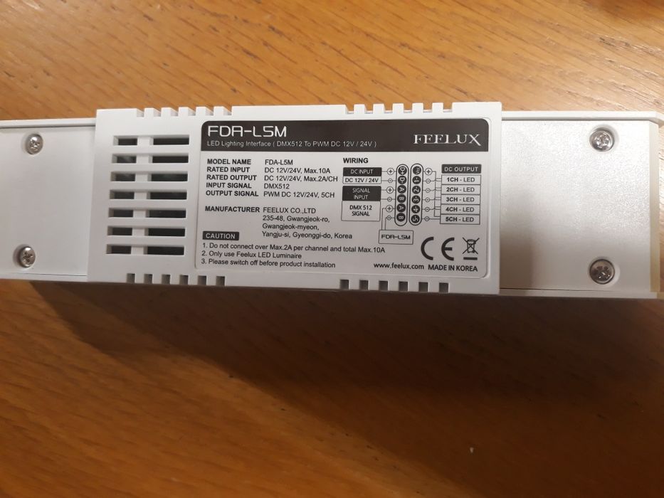 Interface Dimming DMX FDA-L5M64584699398401121