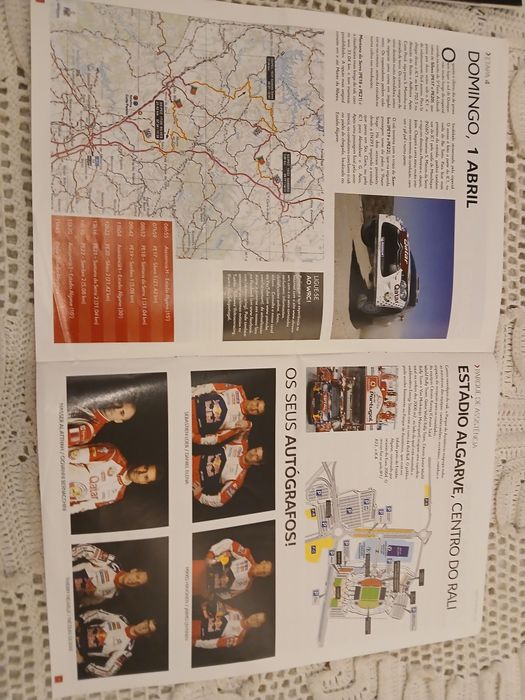 Programa oficial  do Rally de Portugal 2012