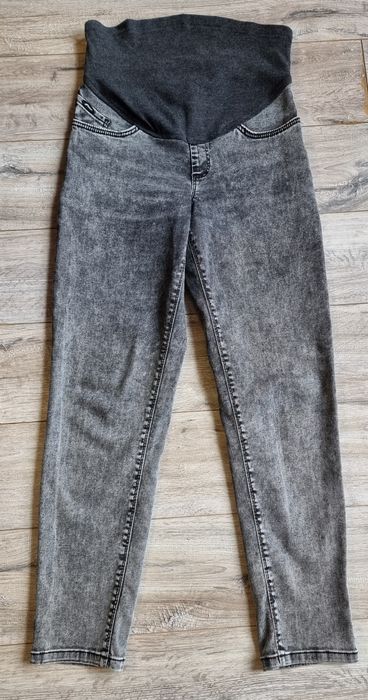 Джинси для вагітних резинка бавовна + стрейч сіра варка Туреччина Ідеа