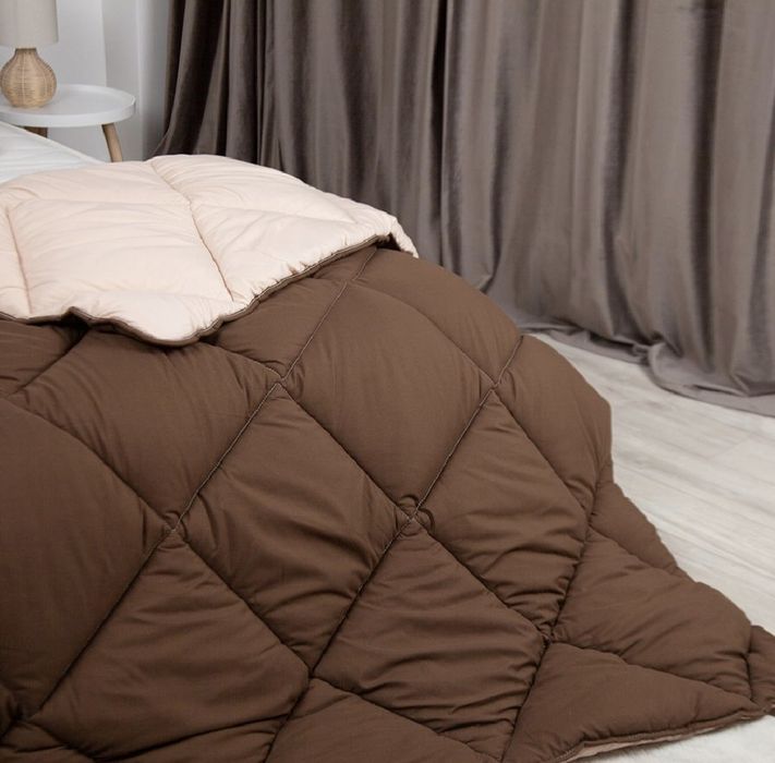 Ковдра тепла зимова гіпоалергенна 180х200, тепліша ніж пухова одеяло