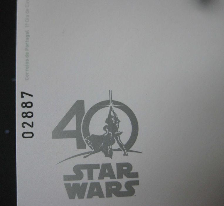 Carteira de Selos Star Wars numerada nº 2887 CTT Nova