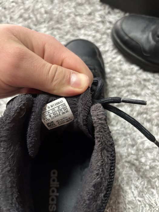 Зимові кросівки adidas hoops 2.0 mid