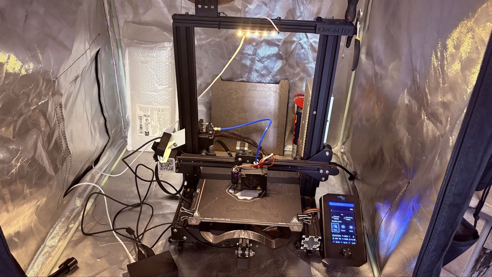 Ender 3 v2 com extras
