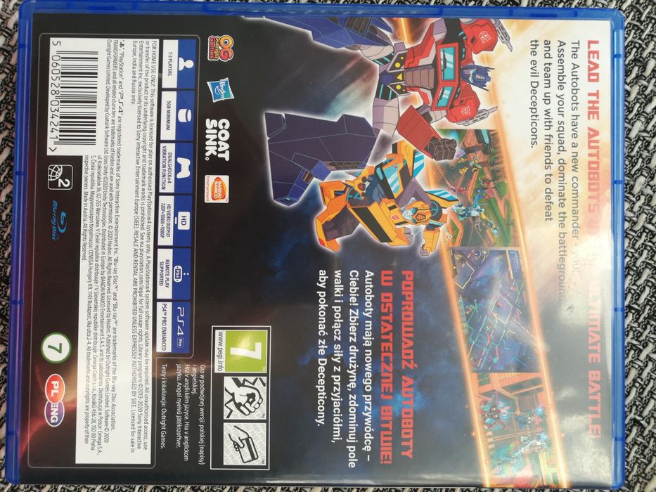 Gra PS4 Transformers Battlegruonds