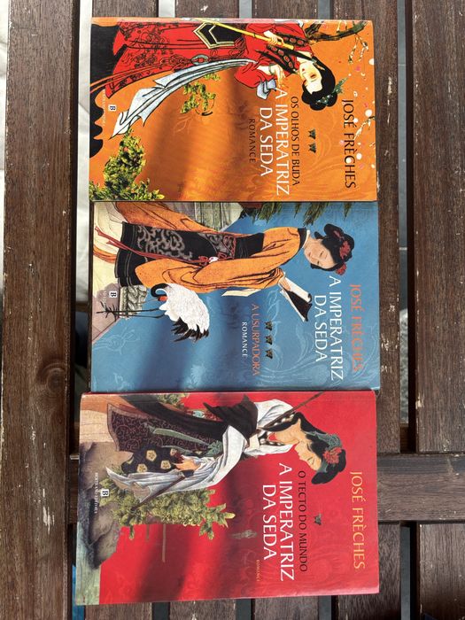 Livros Imperatriz da seda - Trilogia de livros