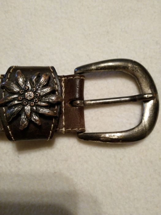 Pasek skórzany myśliwski