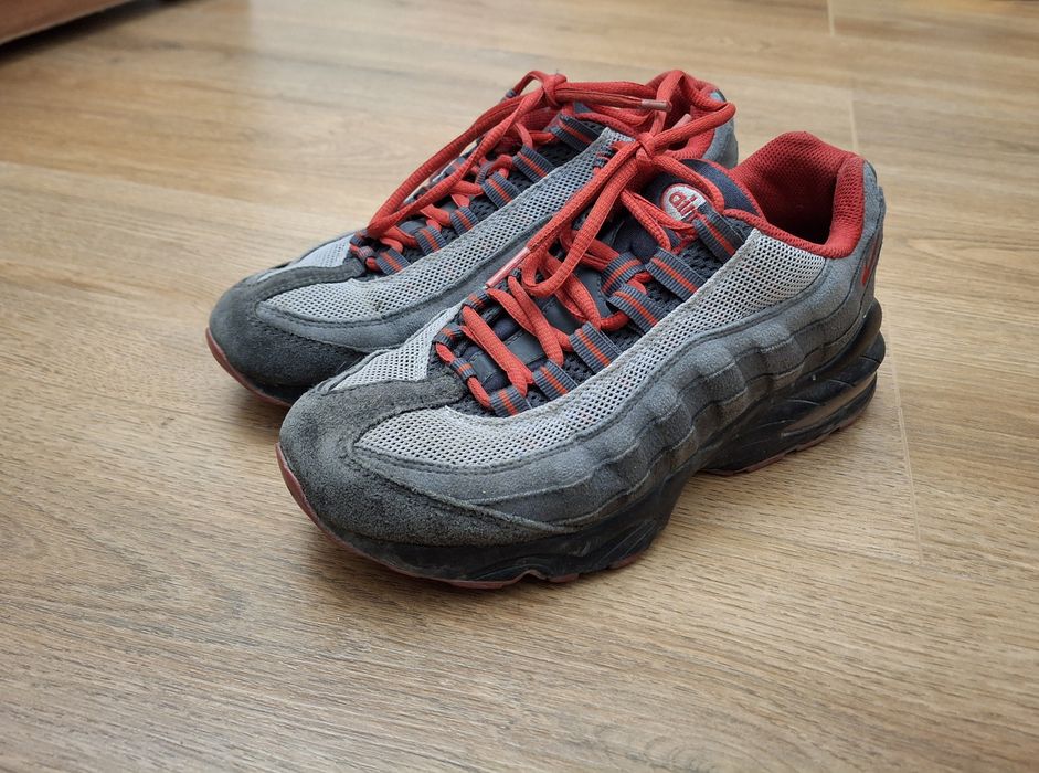 Nike Air Max 95 Kid's Red Gray 38.5 - 39 розмір