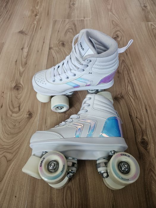 Wrotki z hologramem  Oxelo r.34