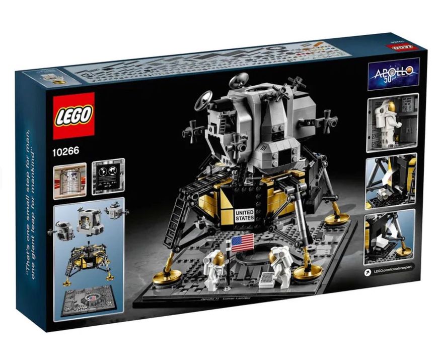 10266 LEGO Creator Expert Lądownik księżycowy Apollo 11 NASA