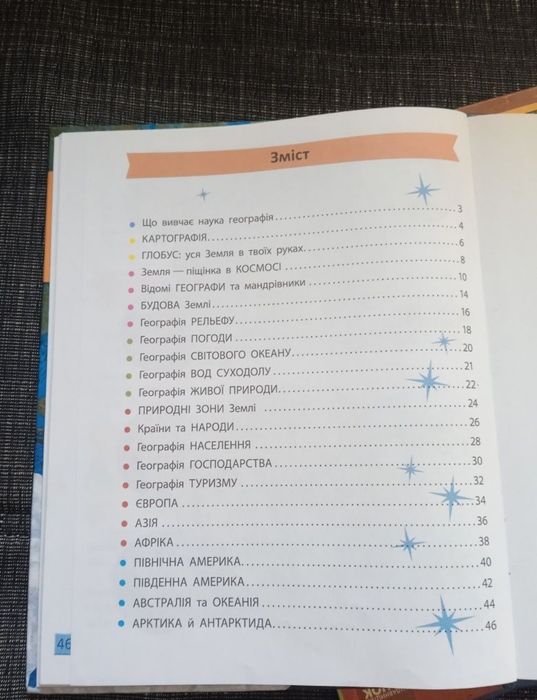 Продам книги Фізика Хімія Географія від 6 років