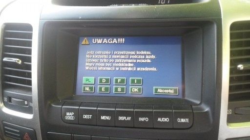 Nowa Mapa Nawigacja Toyota Lexus Polskie Menu Polski Lektor PROMOCJA