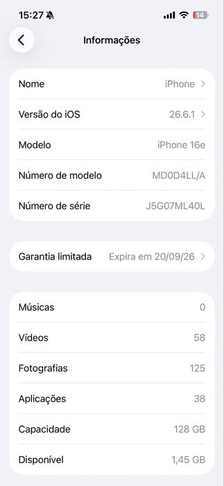 Vendo iphone 16e