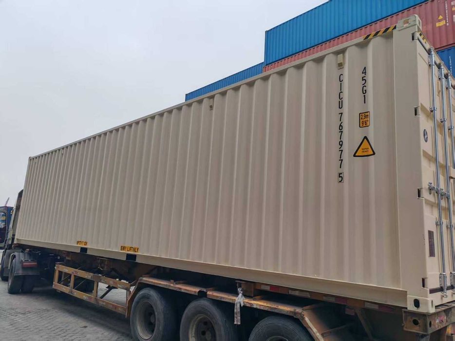 Kontener 40 High Cube – Suchy szczelny-Transport- Po jednej trasie