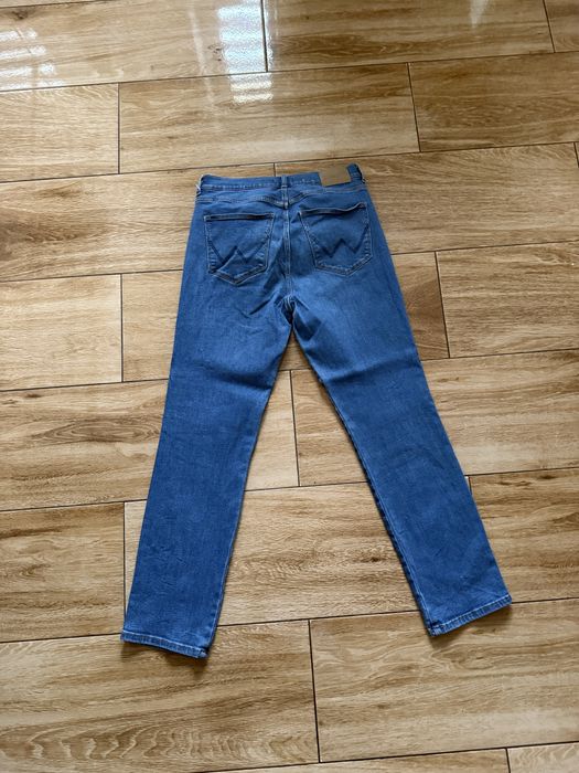 Damskie spodnie wrangler 30/30 slim