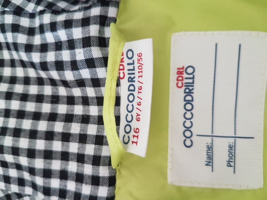 Kurtka Coccodrillo 3 w 1 r 116