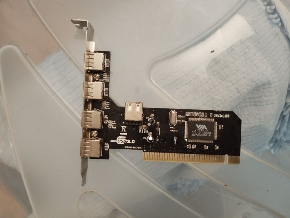 Placa USB 2.0 torre
