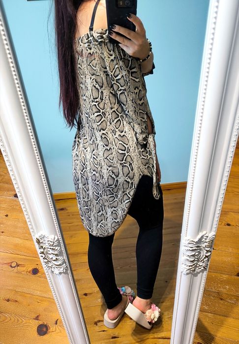 Tunika z Motywem Zwierzęcym