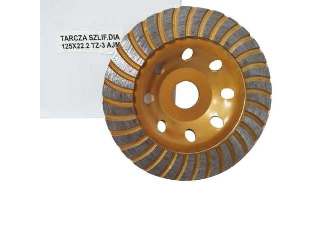 Diamentowa Tarcza Garnkowa do Szlifowania Betonu, Kamienia 125 mm TZ-3