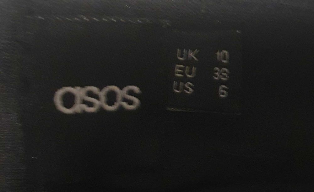 Sukienka ASOS czarna rozm. 38
