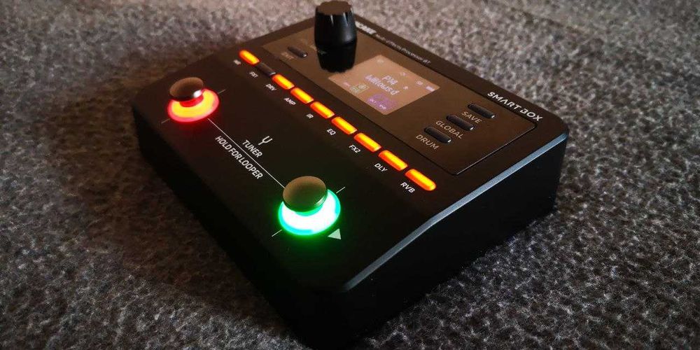 SONICAKE stomp Smart Box + MOOER Prime P2 + Valeton GP (гiтара-бас)