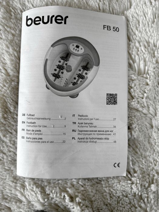 Massajador Pés Beurer Fb50