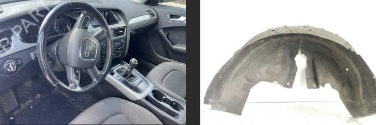 Cava roda frente esquerda AUDI A4 B8de 2007 a 2015