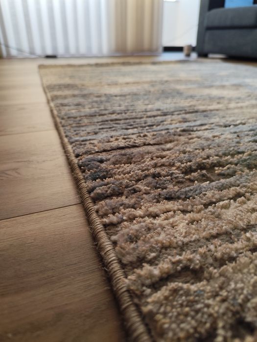 Tapetes sala e quarto modernos - tons de azul e preto