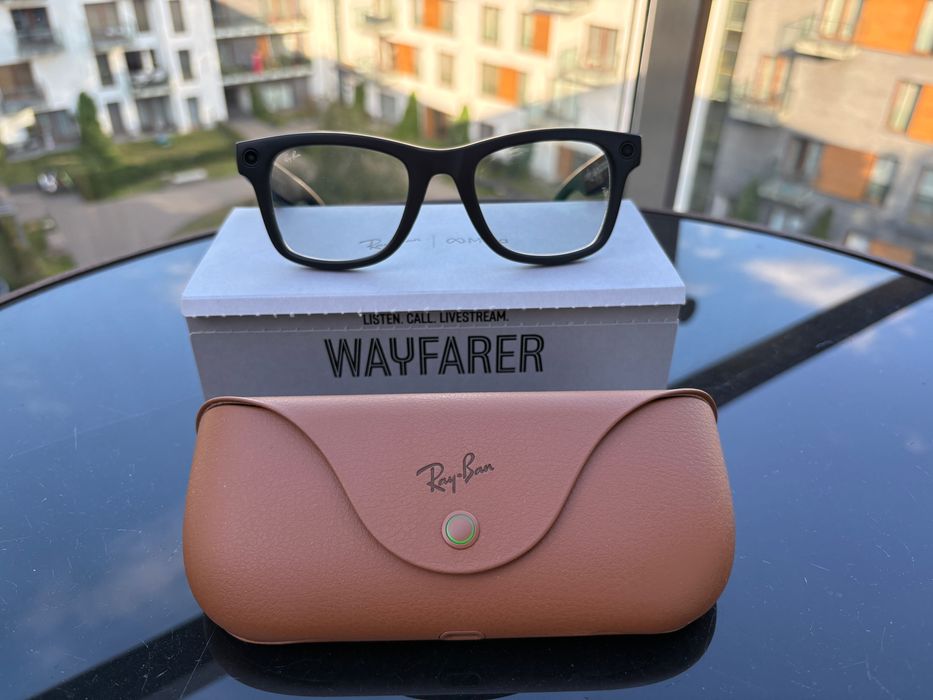 Gen 1 Smart okulary Ray Ban Meta Wayfarer fotochromowe