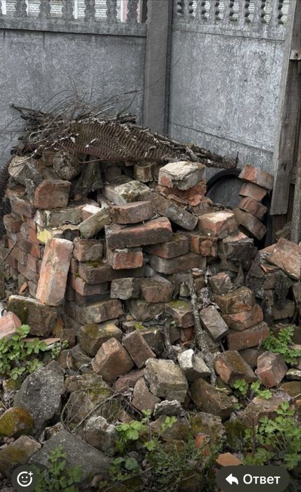 Цегла б/у бита самовивіз