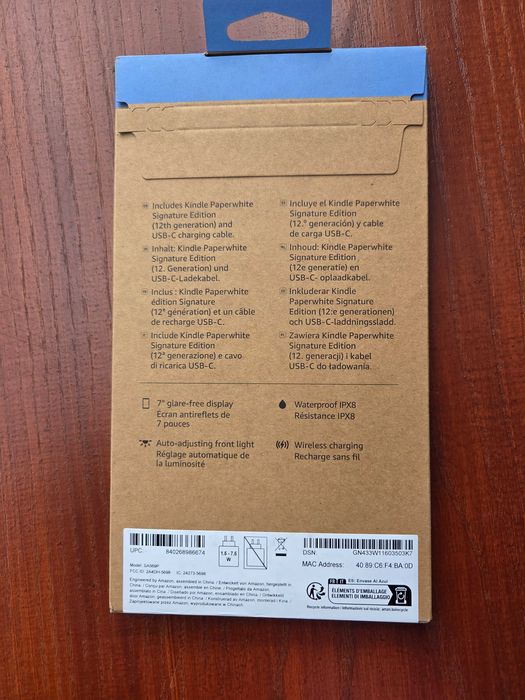 Kindle 12 generacji signature edition 32gb