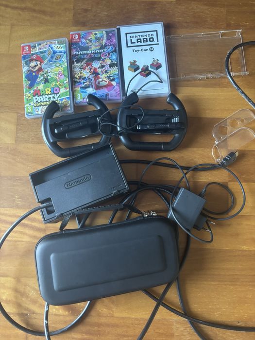 Konsola Nintendo Switch 3 gry