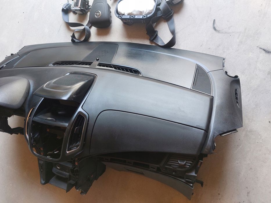 opel zafira c airbag konsola poduszka kierowcy pasażera deska pasy oryginał