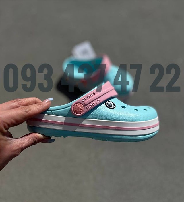 Дитячі крокси Сабо Crocs Kids Crocband Clog для хлопчиків та дівчаток