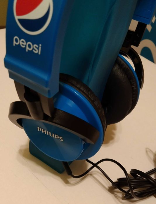 Zestaw Philips Pepsi słuchawki+ głośnik NOWE