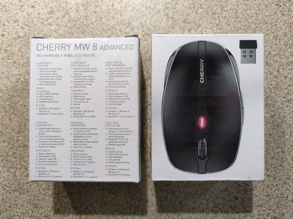 Cherry MW 8C Advanced. Гарантия