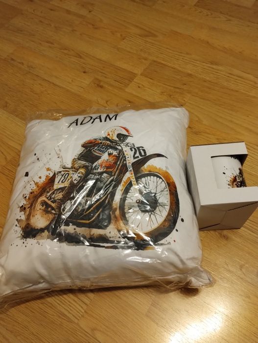 Zestaw prezentowy dla Adama, motocykle, żużel, rajdy