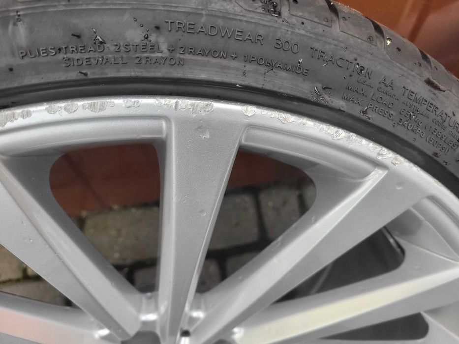 Felgi z oponami Mercedes 20 cali Borbet