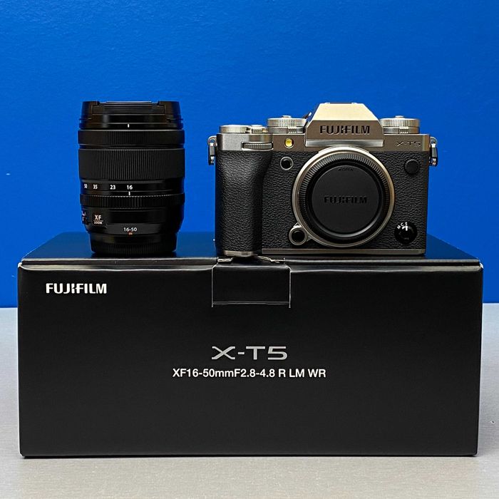 Fujifilm X-T5 (40MP) + XF 16-50mm f/2.8-4.8 R LM WR | NOVA | 3 ANOS DE GARANTIA