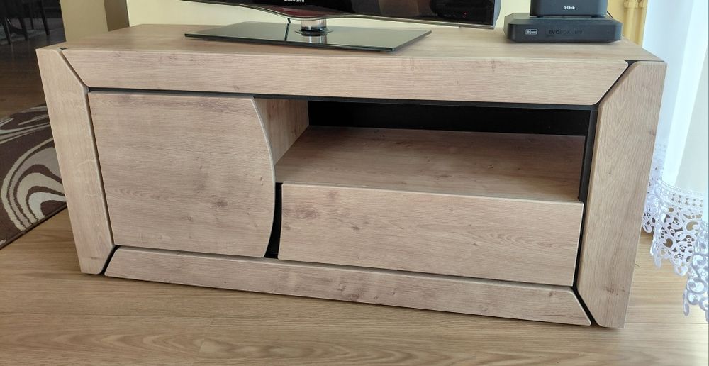 Szafka rtv kobe meble agata dąb 125 cm