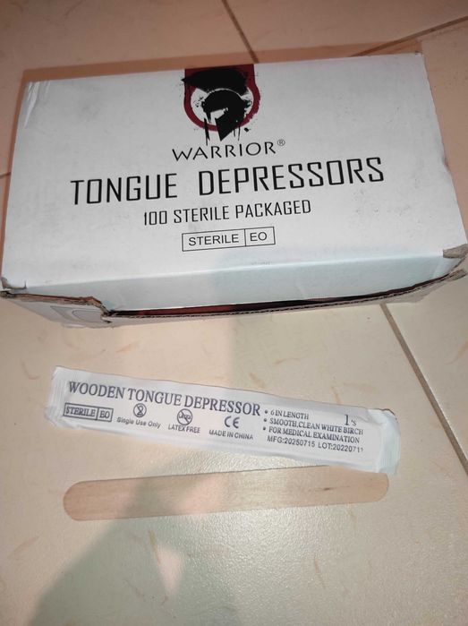Tongue Depressor Sterile Medical Spatula Tongue Depressors Wooden