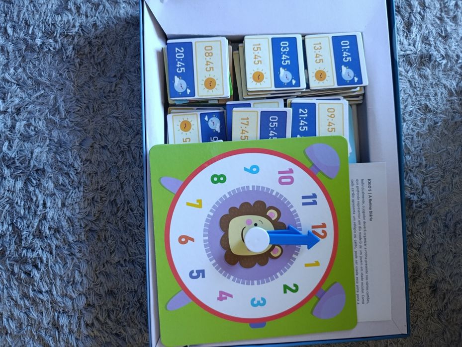 Jogo para aprender a ver as horas