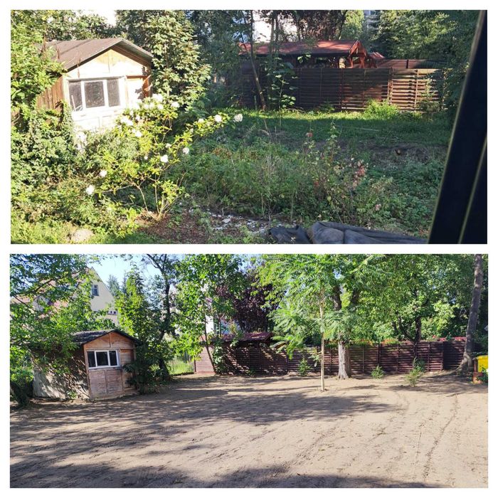 Glebogryzarka separacyjna, koszenie nieużytków, usługi ogrodnicze