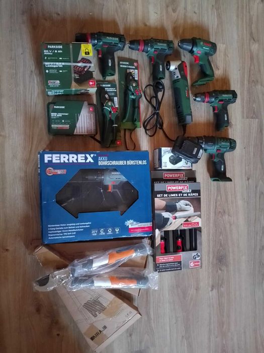 narzędzia akcesoria Parkside Bosch Ferrex