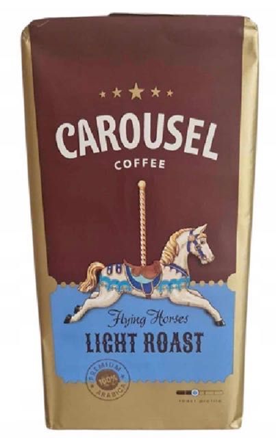 Carousel kawa mielona Flying Horses Light Roast 500g * 5 SZT