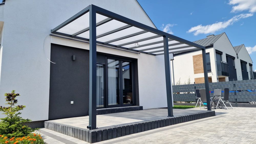 Zadaszenie tarasu z aluminium, wiata,pergola.