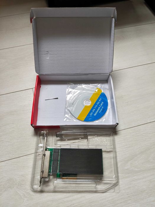 Karta sieciowa Kalea PCIe lane 2.5G quad Intel I226