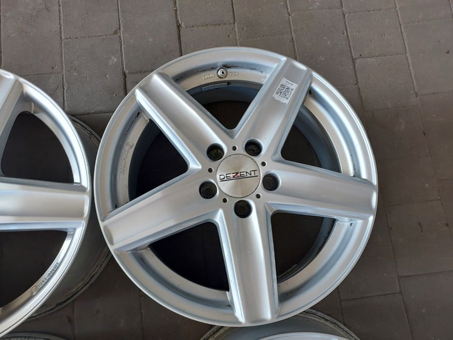 Jak nowe alufelgi Dezent 17" 5x112 VW, Audi, Skoda, Seat