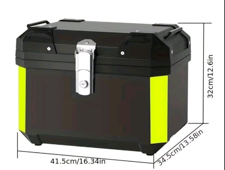 Кофр мотобагажник 45 L   68  L  мото багажник органайзер для мотоцикл скутер мопед велосипед