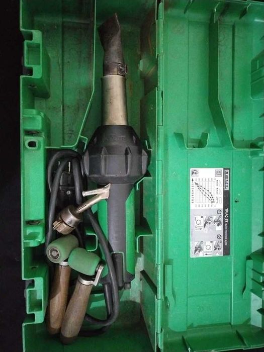 LEISTER TRIAC ST Zgrzewarka, Dmuchawa, Akcesoria -Zestaw