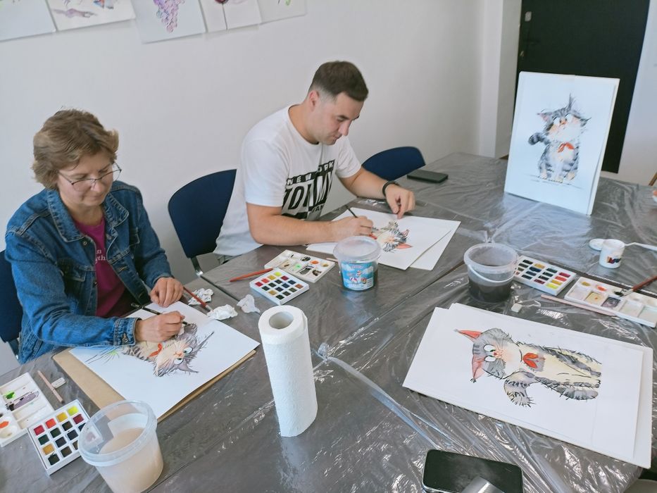 Уроки рисования Художня студія "Creative line"